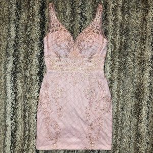 Blush Pink Cocktail Dress